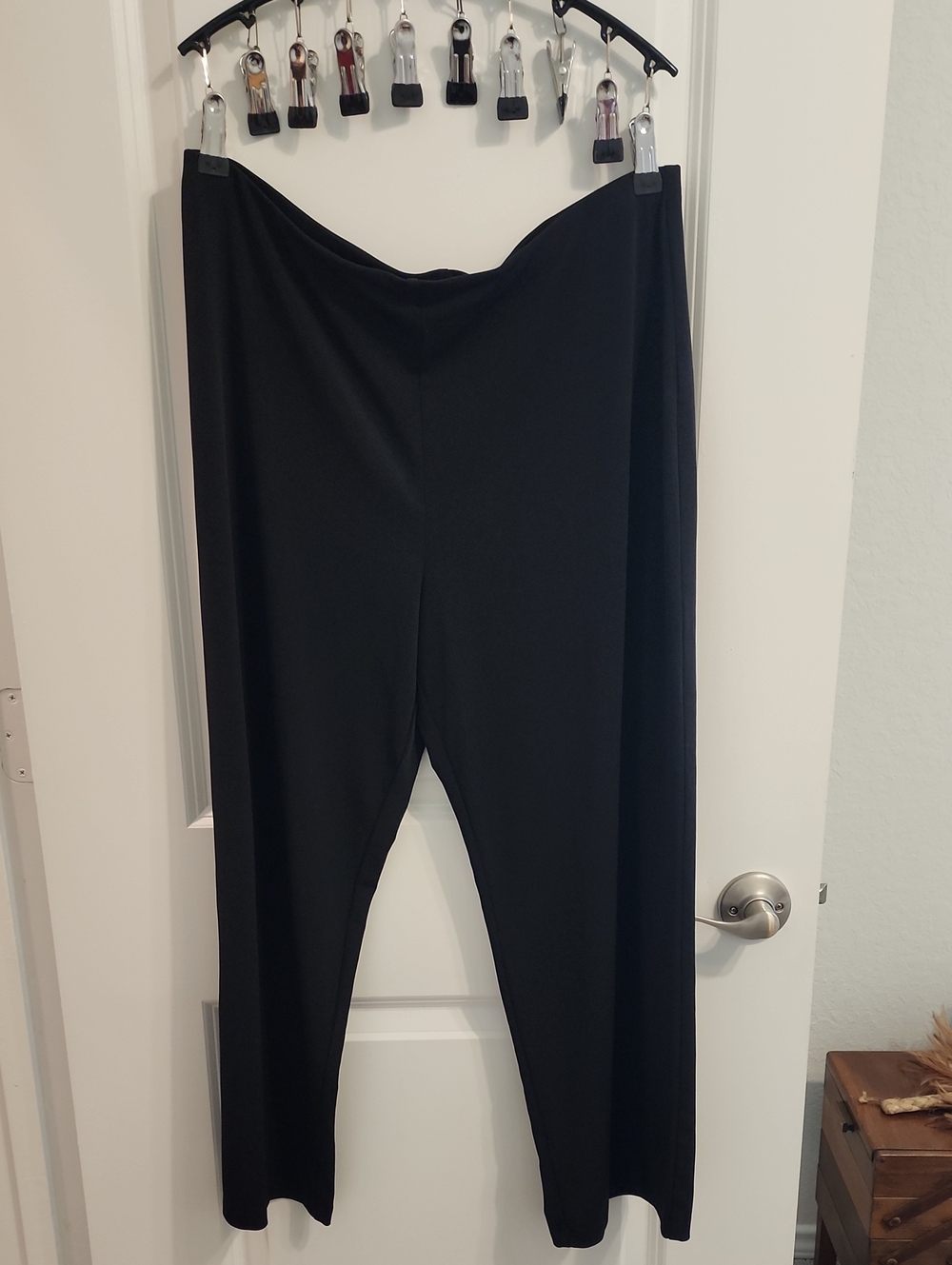 (2) Alfani Black Wide-Leg Women's Pants PXL
